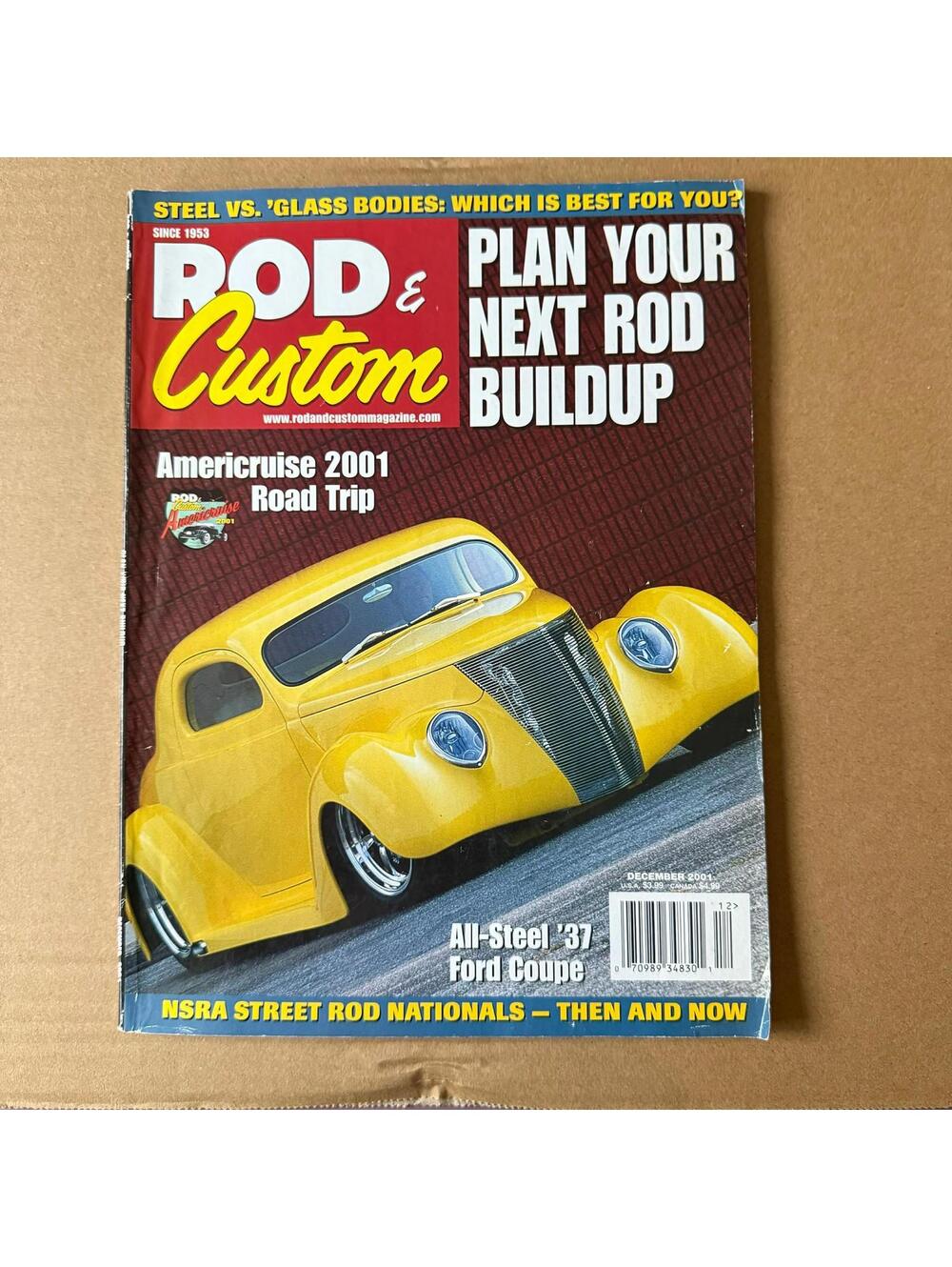 Vintage Hot Rodder Chevy Auto Magazine Custom Rodder B2